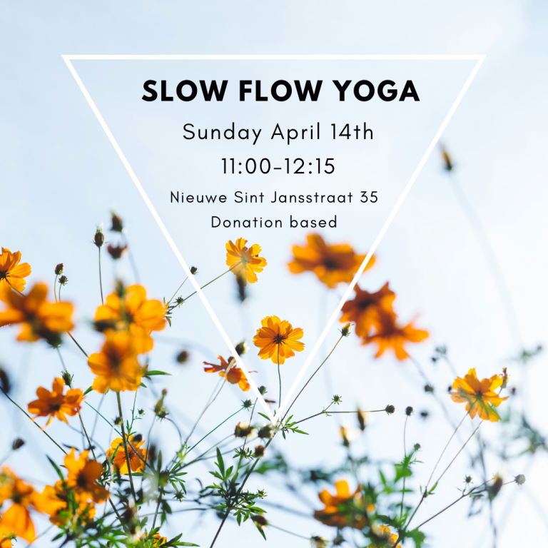 Yoga class Sunday 14th April, 11:00 @ Nieuwe Sint Janstraat 35