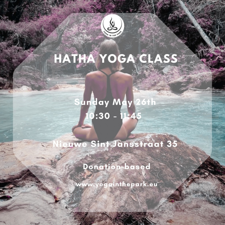 Yoga Class Sunday 26 May, 10:30 - 11:45 @Nieuwe Sint Jansstraat 35