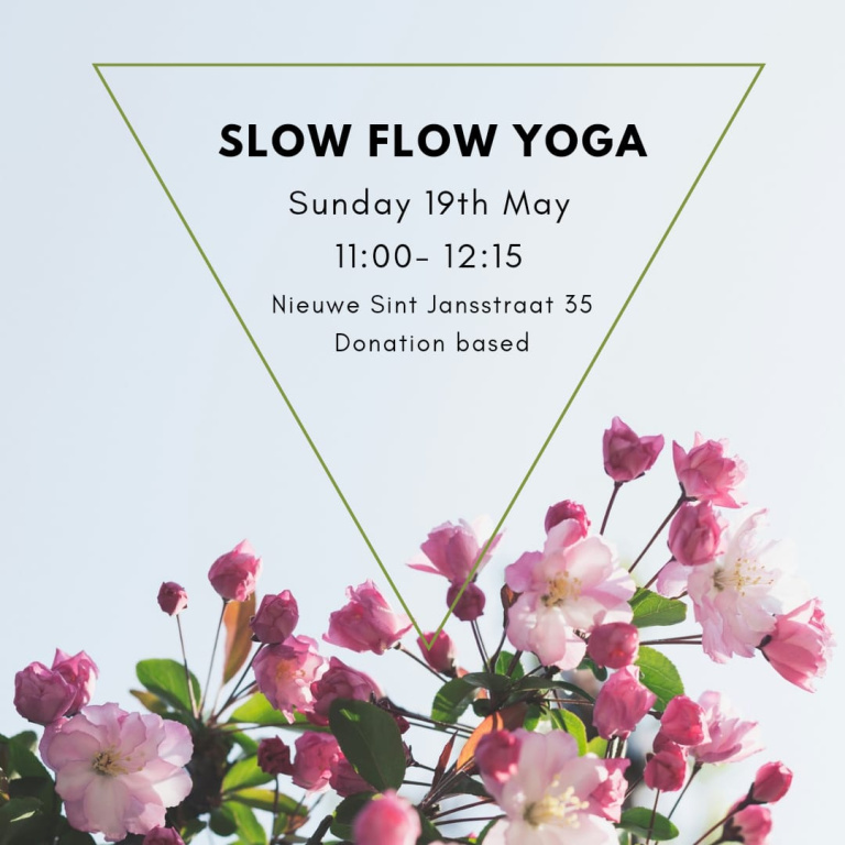 Yoga class 19th May, 11:00-12:15 @ Nieuwe Kerkhof