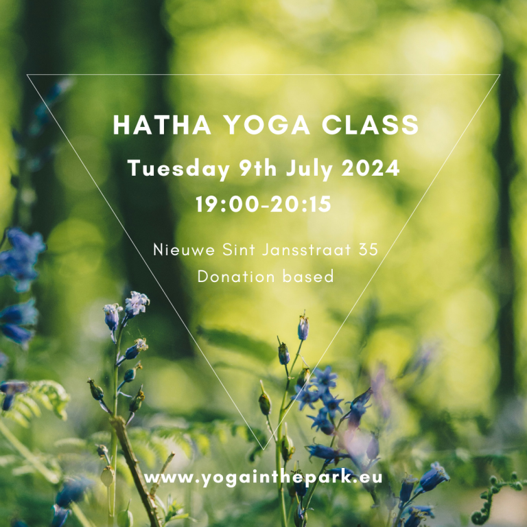 *Location change* Yoga class Tuesday 9th July 2024, 19:00-20:15 @ Nieuwe Kerkhof