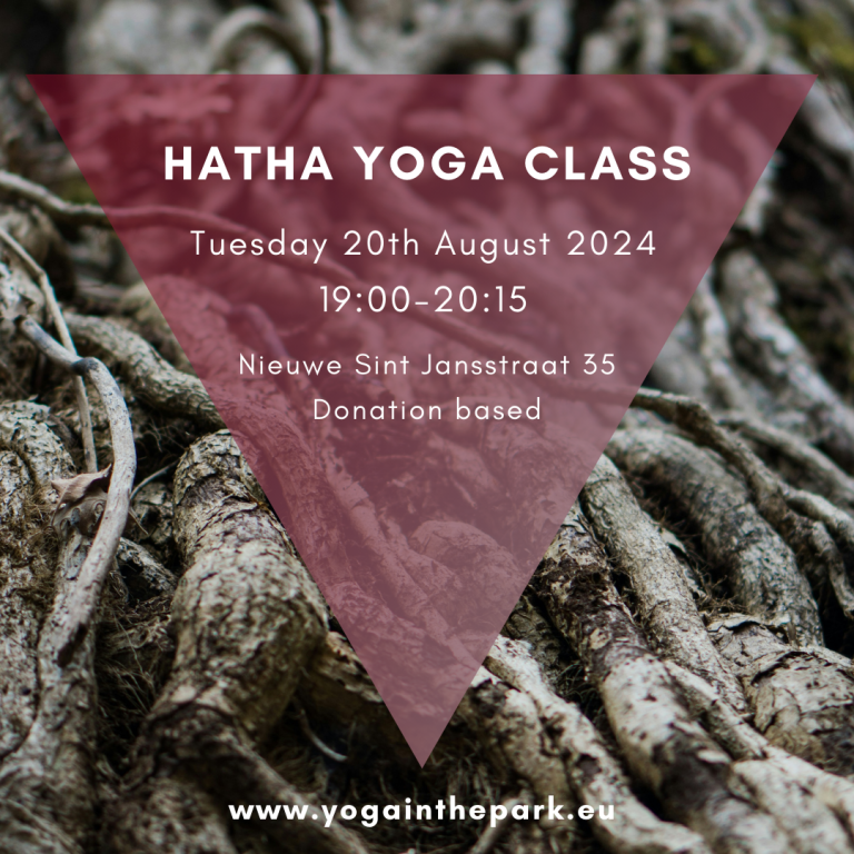 Yoga class Tuesday 20th August 2024, 19:00 – 20:15 @ Nieuwe Sint Jansstraat 35