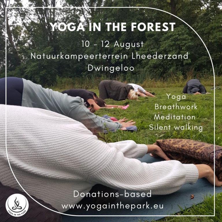 No Yoga class on Sunday, 11 August - we will be going camping